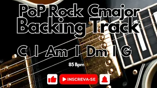 Rock Ballad Cmajor Backing Track 85bpm