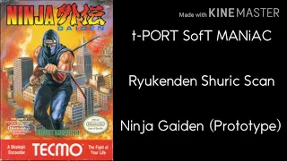 t-PORT SofT MANiAC - Ryukenden Shuric Scan {Ninja Gaiden (Prototype)}