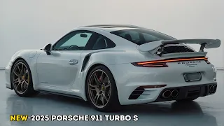 NEW DESIGN! Porsche 911 Turbo S 2025 Hybrid - FIRST LOOK