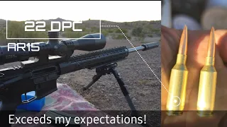 22 DPC Wildcat AR15 hits it's goal!!! | Better than 6 ARC or 22 Grendel?