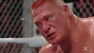 WWE The Undertaker vs  Brock Lesnar   Hell In A Cell 2015 Highlights