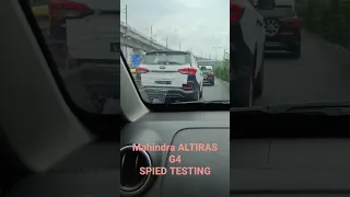 Mahindra | ALTURAS G4 | SPIED TESTING.