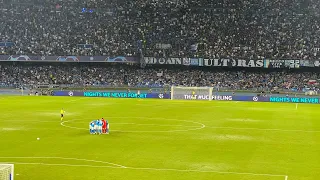 Napoli-Real Madrid 2-3 3/10/23 sintesi completa CURVA A 4K