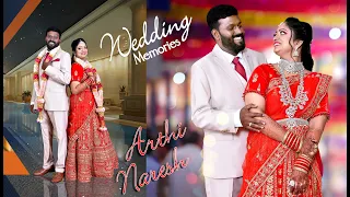 Arthi weds Naresh wedding