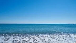 The calm sound of sea waves for relaxation and meditation (without music)