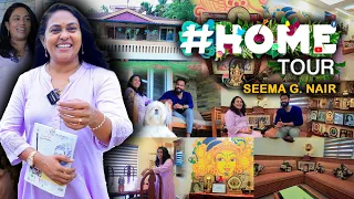 Seema G Nair Home Tour | Luxury Villa | Malayalam Actress | Milestone Makers