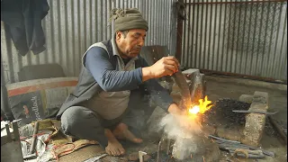 Knife Making-Forging an Authentic Kukri knife