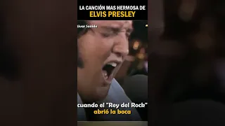 Sacó fuerzas para interpretar su mejor tema. La canción mas hermosa de Elvis Presley