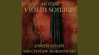 Violin Sonata in G Major, K. 379: II. Tema con variazioni - Andantino cantabile