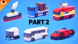 Lego City Mini Vehicles - Part 2 (Tutorial)