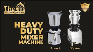 Heavy Duty Commercial Mixer Grinder Demo | How it Works, Full Machine Working Tutorial