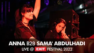 EXIT 2022 | ANNA b2b Sama' Abdulhadi live @ mts Dance Arena FULL SHOW (HQ Version)