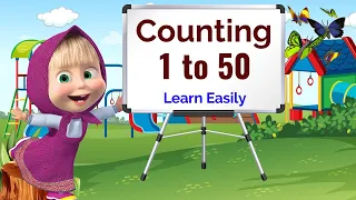 Learn counting 1 to 50, 1 se 50 tak ginti, 1 to 50, counting, ginti