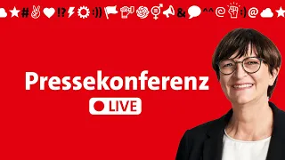 Pressekonferenz mit Saskia Esken