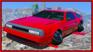 GTA 5 Roleplay - FLYING CAR DESTROYING COPS | RedlineRP