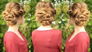 Soft Updo Hairstyle Bridal / Bridesmaid Updo | Braidsandstyles12