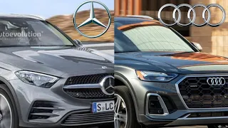 2023 MERCEDES GLC VS 2023 AUDI Q5 - VISUAL COMPARISON (INTERIOR AND EXTERIOR)