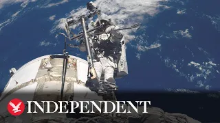 Live: Russian cosmonauts perform spacewalk outside the International Space Station