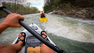 KAYAKING the ILLINOIS BAYOU in Arkansas