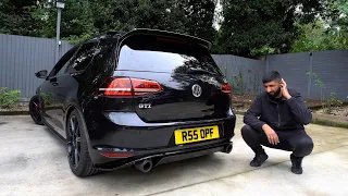 My VW GOLF GTI gets a CRAZY Loud Exhaust!