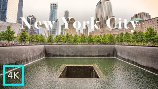 4K | New York City Walk | 9/11 Memorial | World Trade Center | Walking in NYC | September 2022