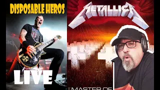 FIRST TIME SEEING 'METALLICA -DISPOSABLE HEROS LIVE (GENUINE REACTION)