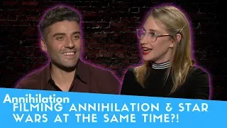 Oscar Isaac Filming Star Wars & Annihilation at the SAME TIME?!