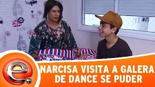 Programa Eliana (29/05/16) - Narcisa apronta na casa dos participantes do Dance se Puder