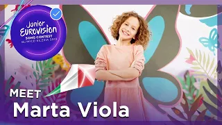 JUNIOR EUROVISION 2019 - Meet Marta Viola from Italy 🇮🇹