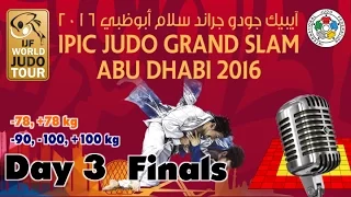 Judo Grand-Slam Abu Dhabi 2016: Day 3 - Final Block