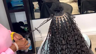 How to Bohemia braids / full curl