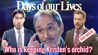 Revealing Kristen's Orchid Stealer Identity Days of our lives spoilers on Peacock