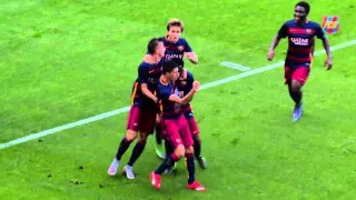 [HIGHLIGHTS] FCB Futbol – Lliga: FC Barcelona B – CD Alcoià  (1-0)