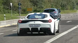 Cars Leaving Nurburgring Tankstelle - 458 Speciale, M3 E46, Focus RS, Supra, M140i, Cupra, McLaren..