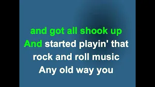 Rock and Roll Music Chuck Berry Karaoke