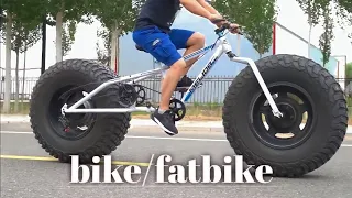 how to make bigfoot bike and fatbike #diy  #motercycle #moterbike