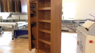 QLine SafeGuard Bookcase with secret hidden compartments