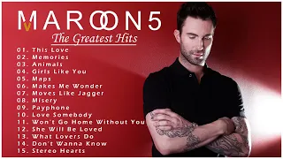 Maroon 5 Greatest Hits Full Album - The Best Songs of Maroon 5 on BillBoard 2022