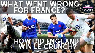 England v France How did England Win Le Crunch? How did Dupont score? Rugby Analysis Six Nations