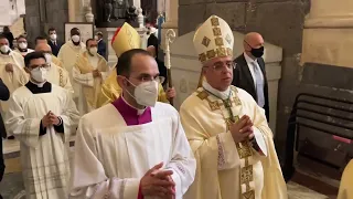 Insediamento Mons. Luigi Renna  Arcivescovo Metropolita di Catania.         19- 02- 2022