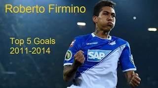 Roberto Firmino | Top 5 Goals | 2011-2014