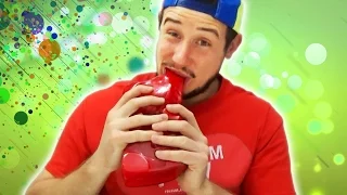 5lb Gummy Bear Challenge... The WORLD'S LARGEST GUMMY BEAR