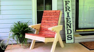 DIY Patio Chair - How to Build a Outdoor Chair
