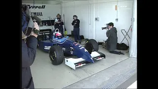 1995 March 07 - Pedro Lamy test Tyrrell 023 @ Estoril