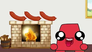 Convenience Store Hot Sausage Alphabet Lore A vs I MUKBANG! | Alphabetlore ANIMATION | ASMR