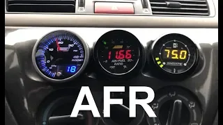 Wideband Air to Fuel ratio gauge  - Why you NEED it!