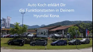 Hyundai Kona Funktionstasten