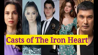 The CASTS of Newest TV Series of ABSCBN: THE IRON HEART...