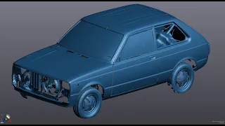 3D Scanning a Toyota Starlet with Creaform's NEW HandySCAN 3D | MAX Series