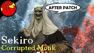 SEKIRO True Corrupted Monk - Easy Not Cheesy Way After Patch 1.04 - Fountainhead Palace